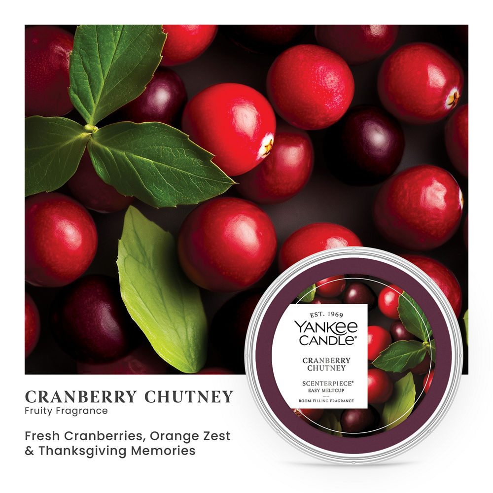 Cranberry Chutney Scenterpiece® Easy MeltCup - Image 2