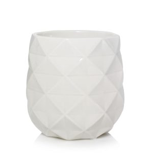 Langham White Scenterpiece® MeltCup Warmer