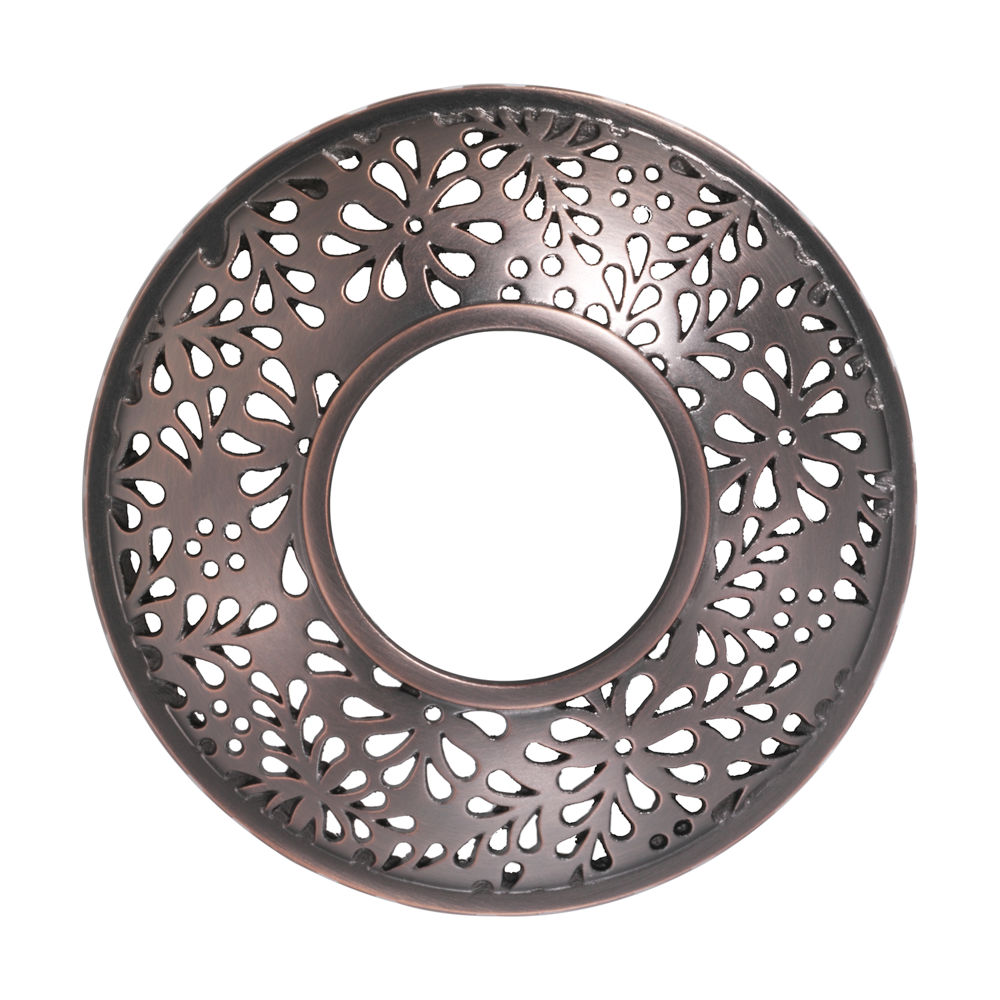 Sheridan Collection Bronze Floral Illuma-Lid® Jar Candle Topper