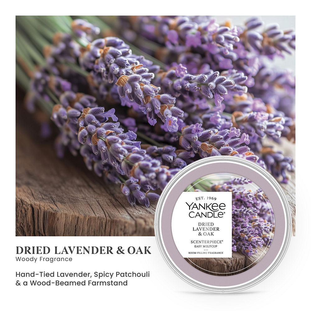 Dried Lavender & Oak Scenterpiece® Easy MeltCup - Image 2