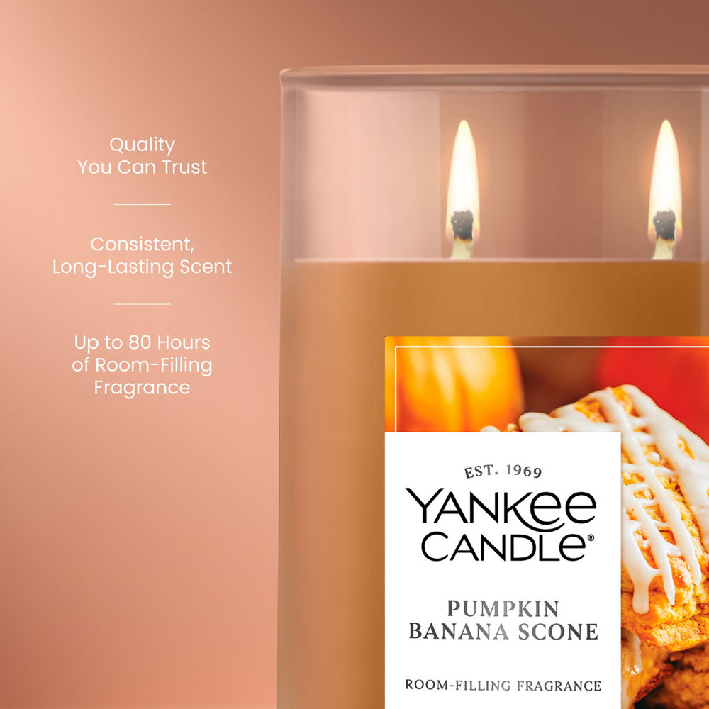 Pumpkin Banana Scone Large Tumbler Candle - Image 3