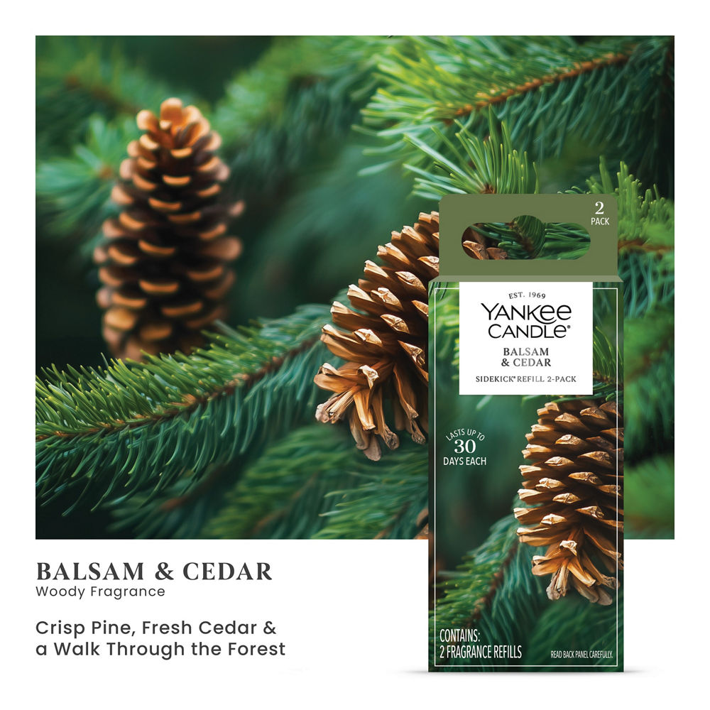 Balsam & Cedar Sidekick® Fragrance Refill 2-Pack - Image 2