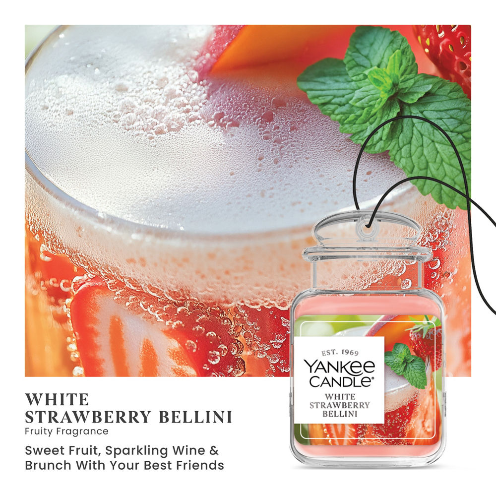 White Strawberry Bellini Car Jar® Ultimate - Image 2