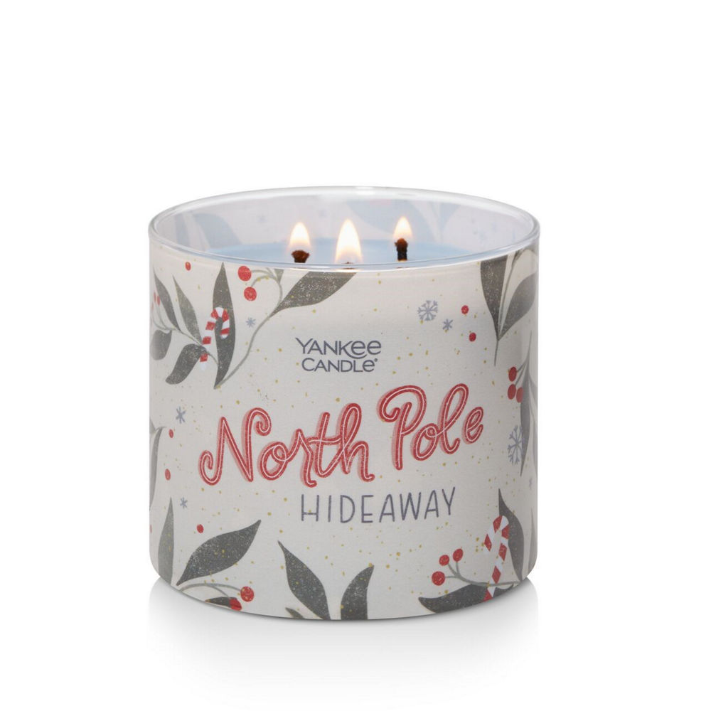 North Pole Hideaway 3-Wick Candle - Image 3