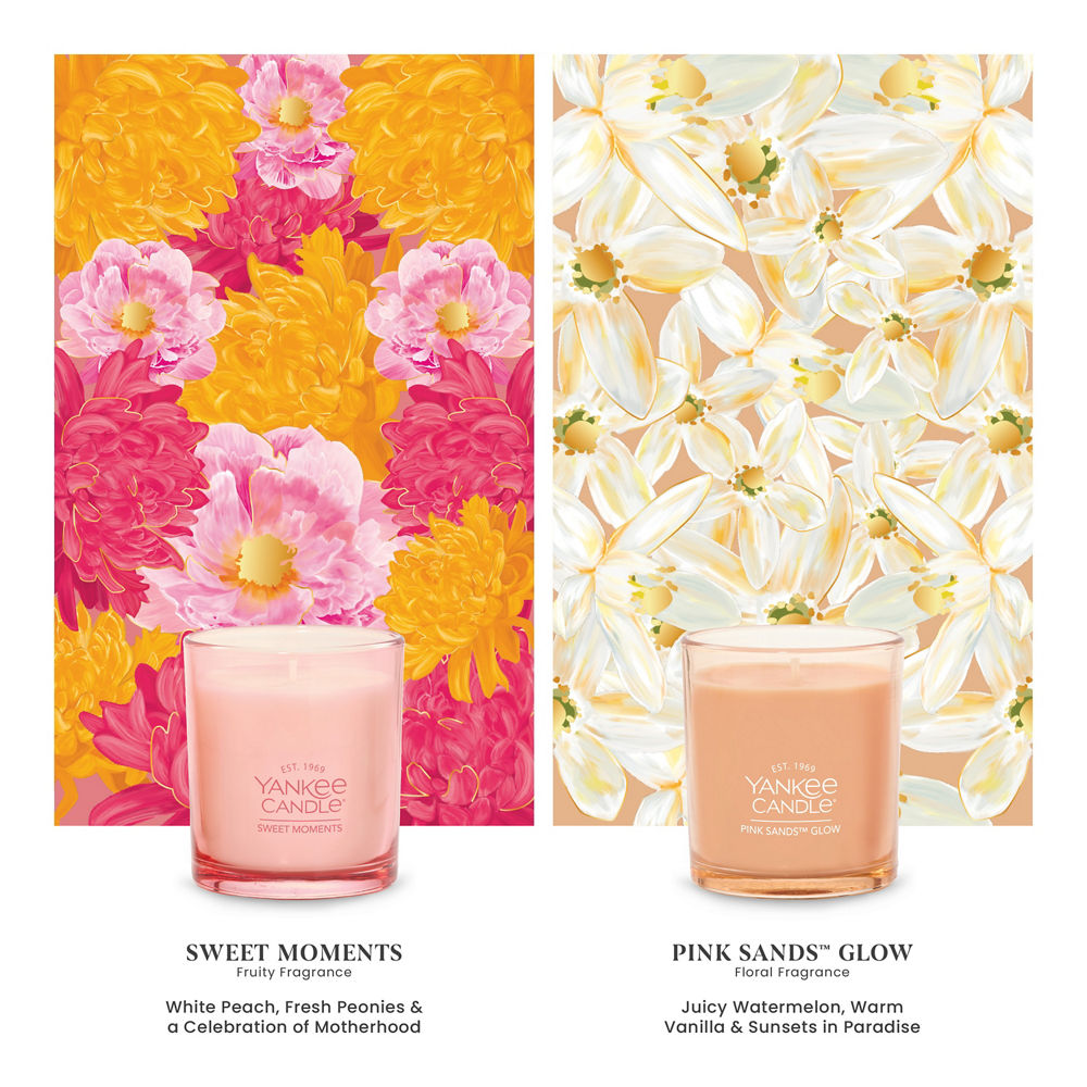 Pink Peony Mother’s Day Candle Gift Set - Image 2
