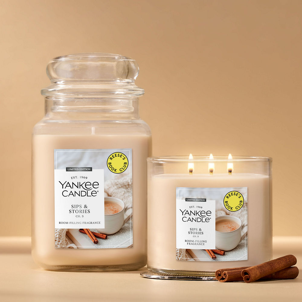 Sips & Stories 3-Wick Candle - Image 5
