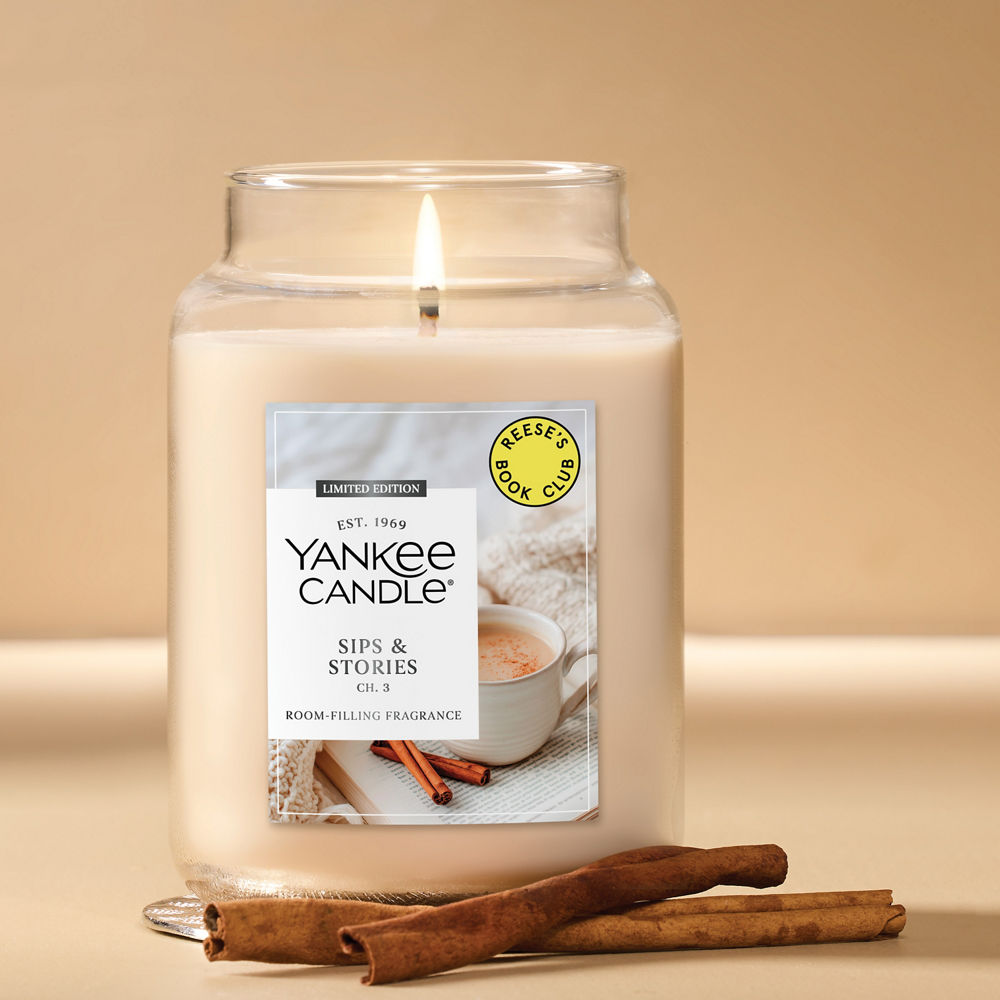 Sips & Stories Original Large Jar Candle - Image 2