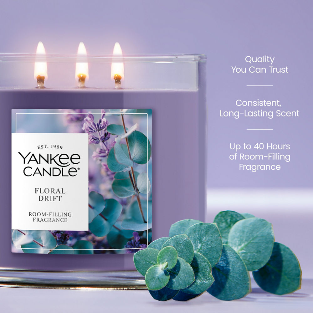 Floral Drift 3-Wick Candle - Image 3