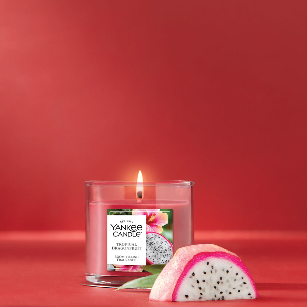Tropical Dragonfruit Small Tumbler Candle - Image 2