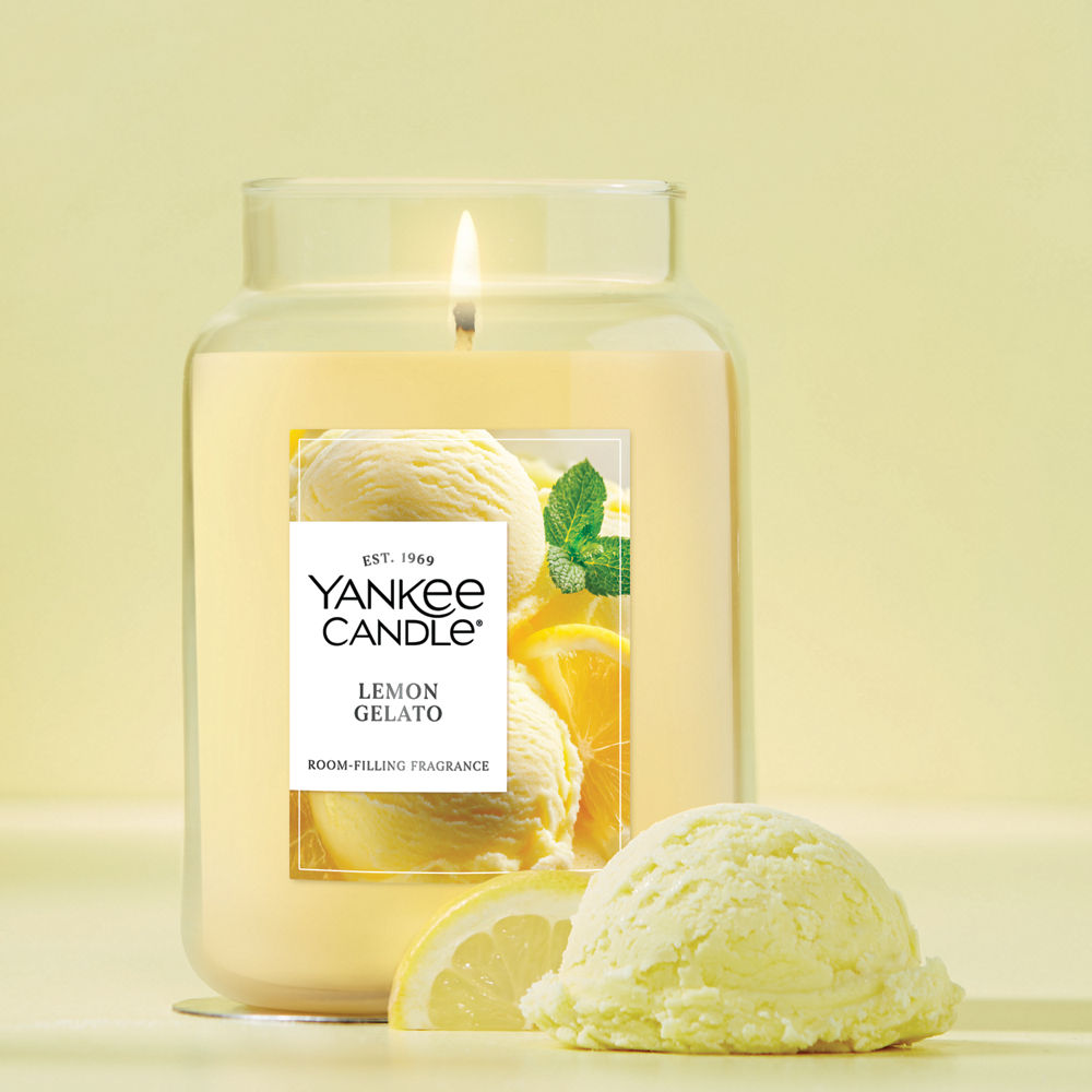 Lemon Gelato Original Large Jar Candle - Image 2