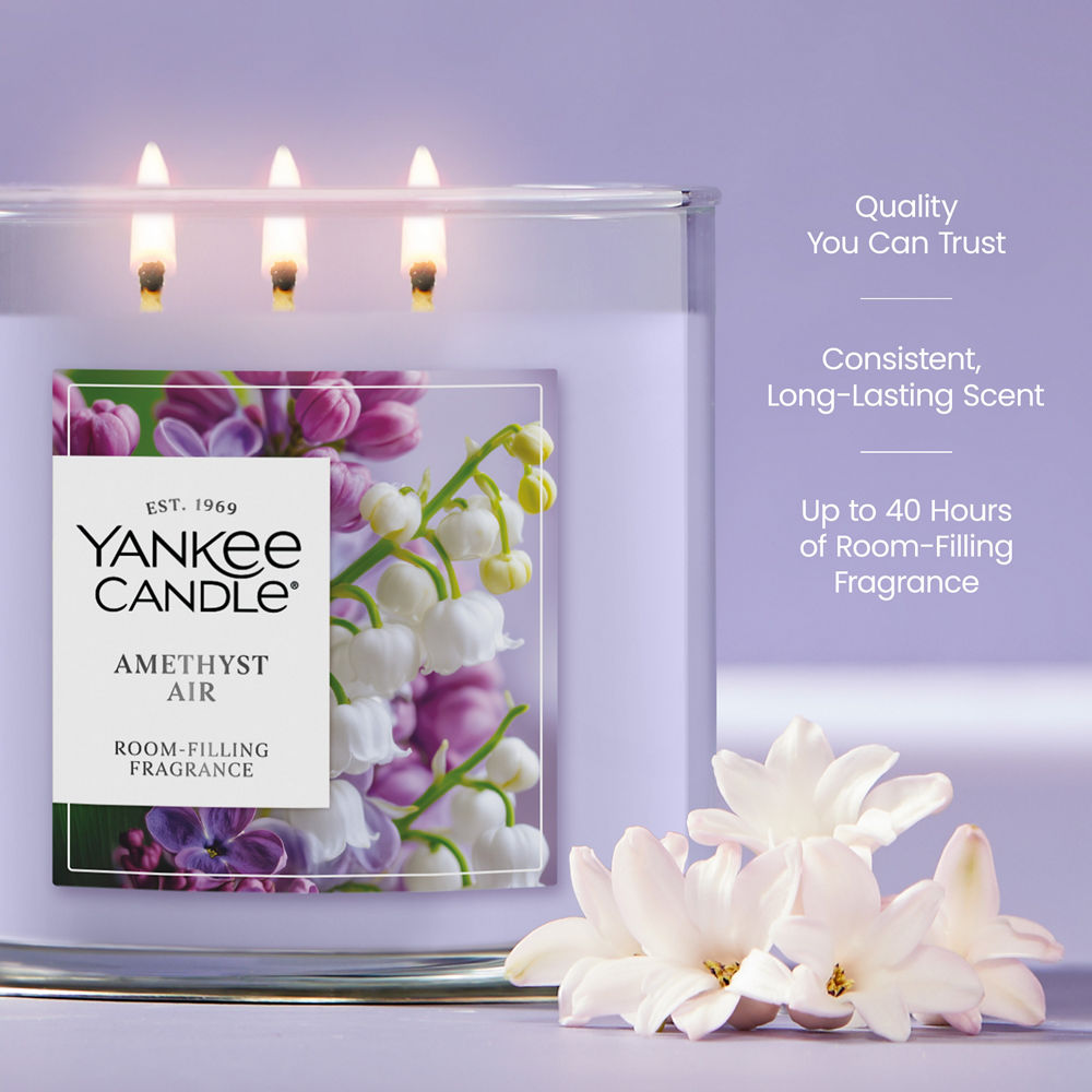 Amethyst Air 3-Wick Candle - Image 3