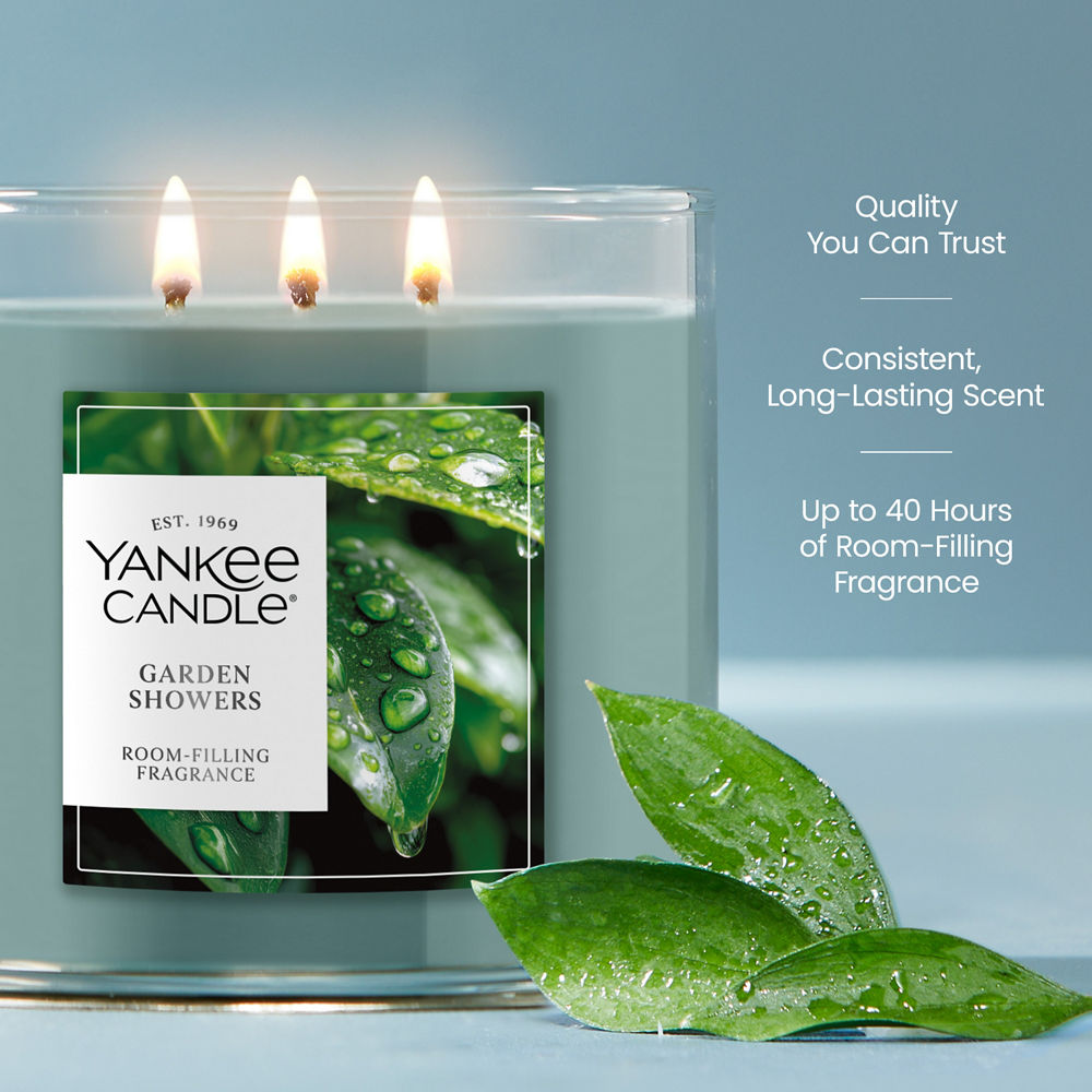 Garden Showers 3-Wick Candle - Image 3