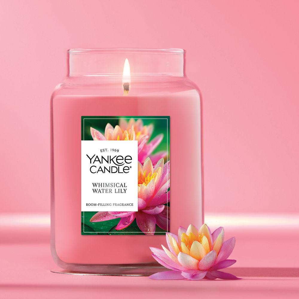 Whimsical Water Lily Original Large Jar Candle - Image 2