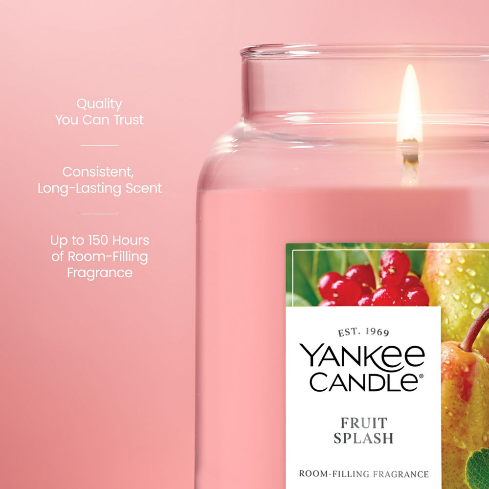 Fruit Splash Original Large Jar Candle - Image 3
