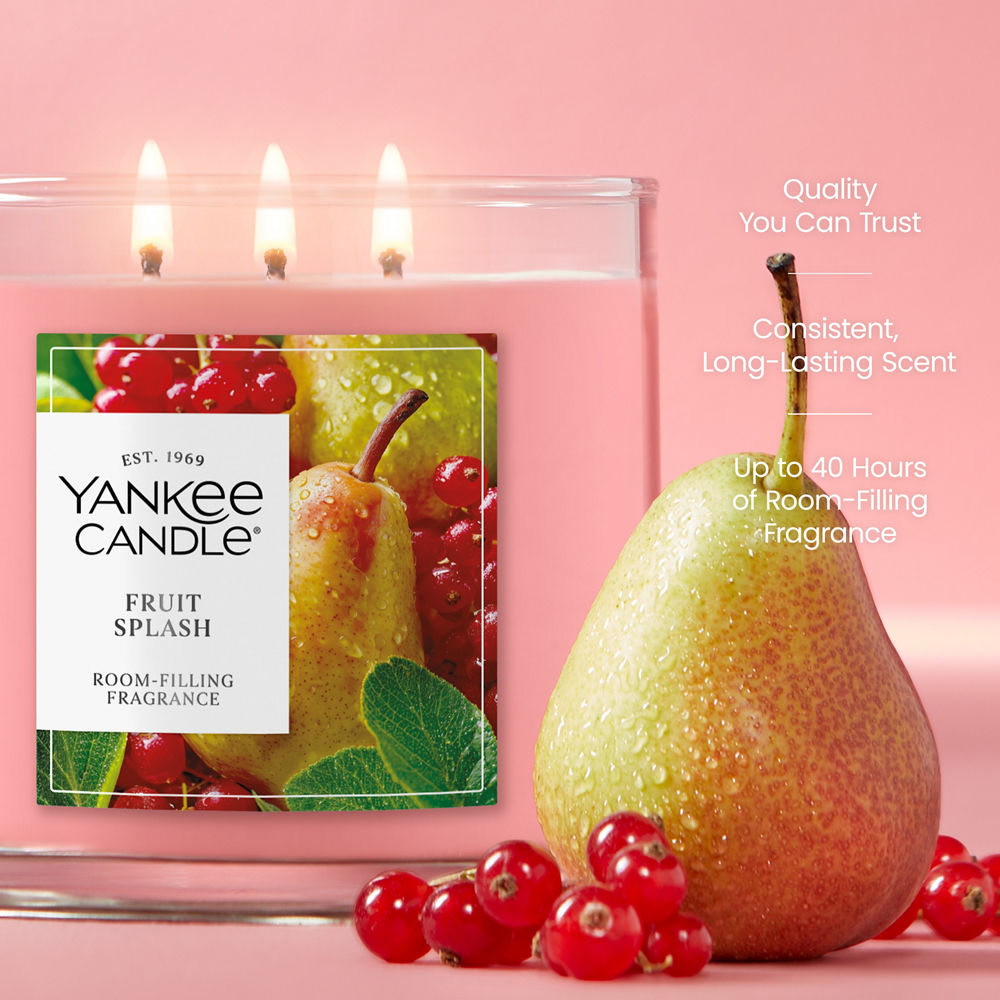Fruit Splash 3-Wick Candle - Image 3