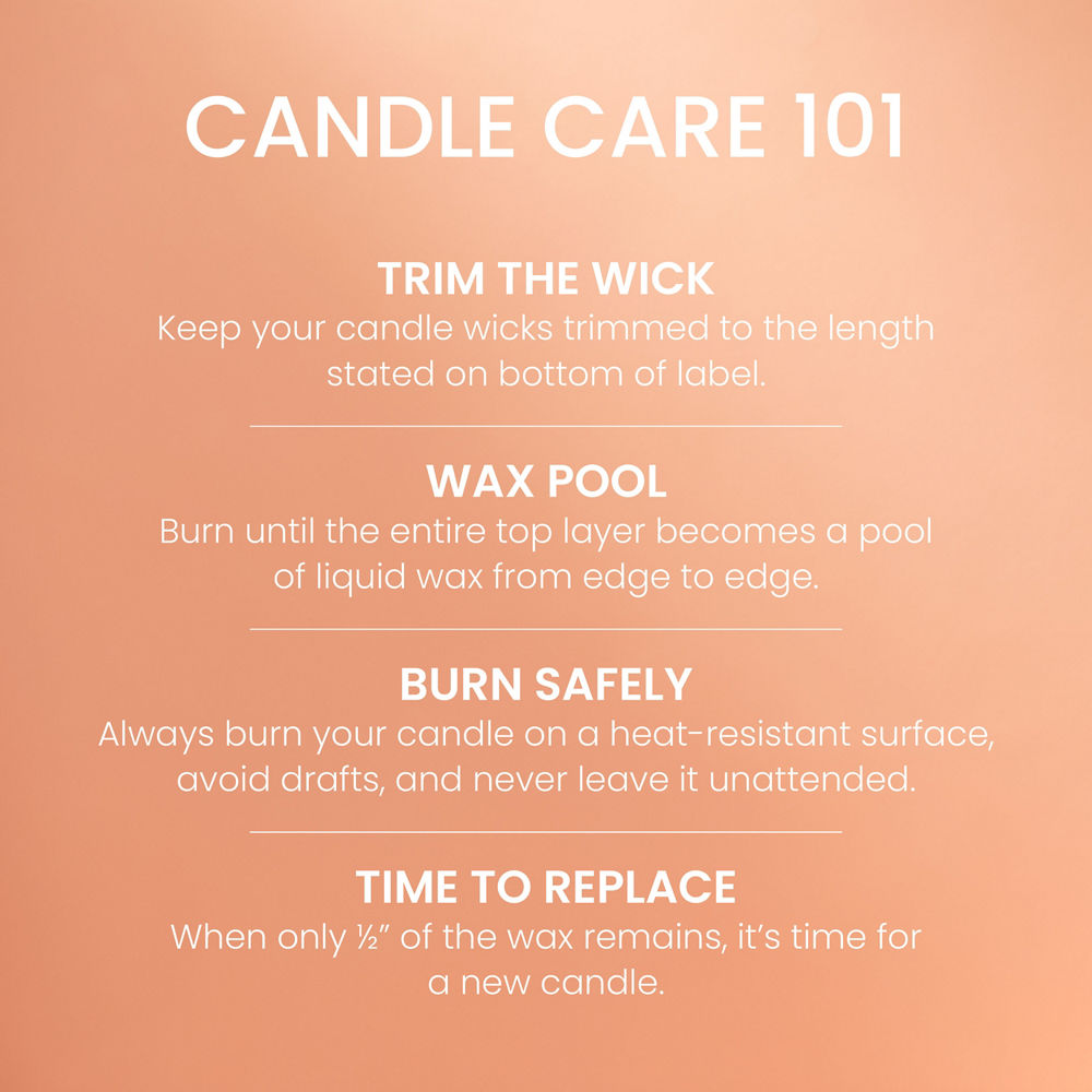 Peaches & Peonies Small Tumbler Candle - Image 4