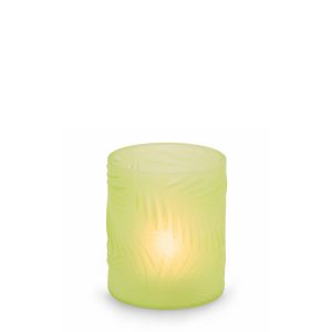 Sage Leaf Tea Light Candle Holder