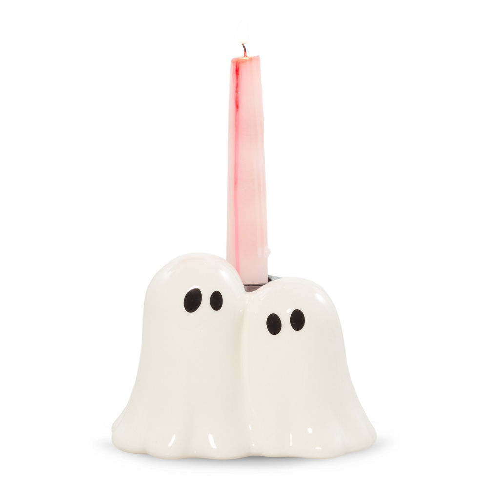 Ghosts Taper Candle Holder