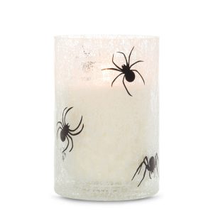 Spider Web Jar Candle Holder