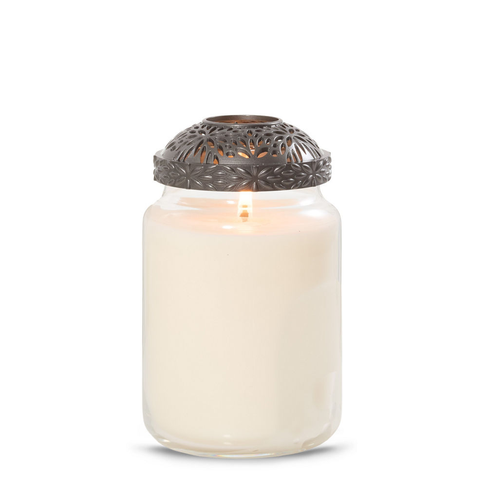 Dahlia Glow Illuma-Lid® Jar Candle Topper - Image 2