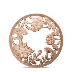 Floral Etch Illuma-Lid® Jar Candle Topper