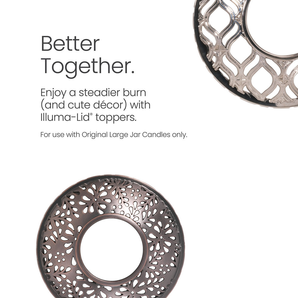 Diamond Weave Illuma-Lid® Jar Candle Topper - Image 4