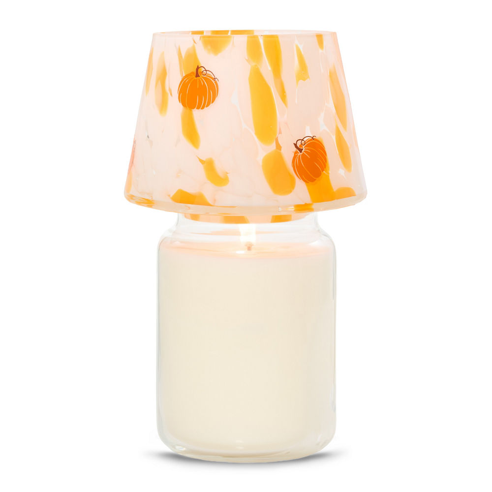 Pumpkin Painter Jar Candle Shade - Image 2