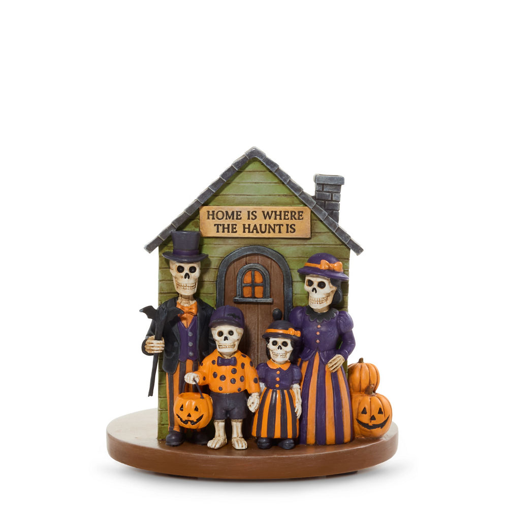 Bonebury Lane Haunted House Jar Candle Holder - Image 2