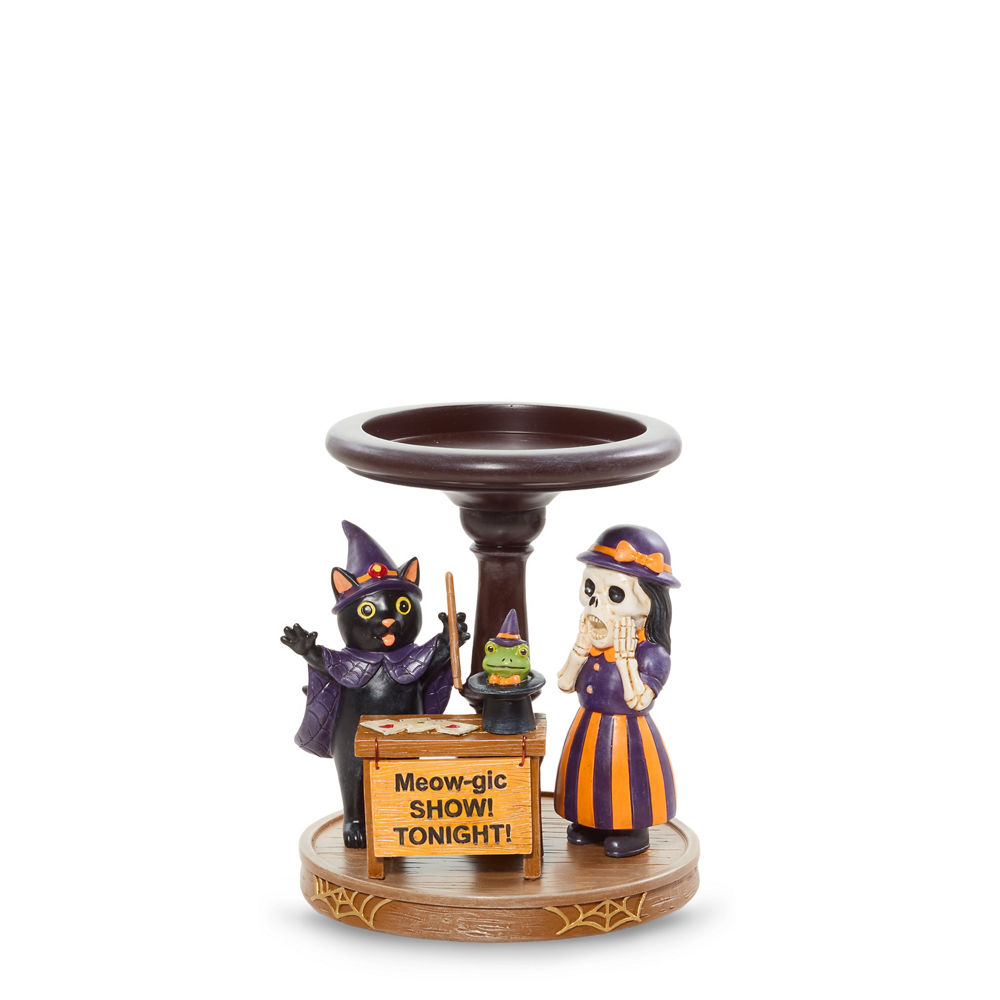 Bonebury Lane Meow-gic Show Candle Pedestal - Image 2
