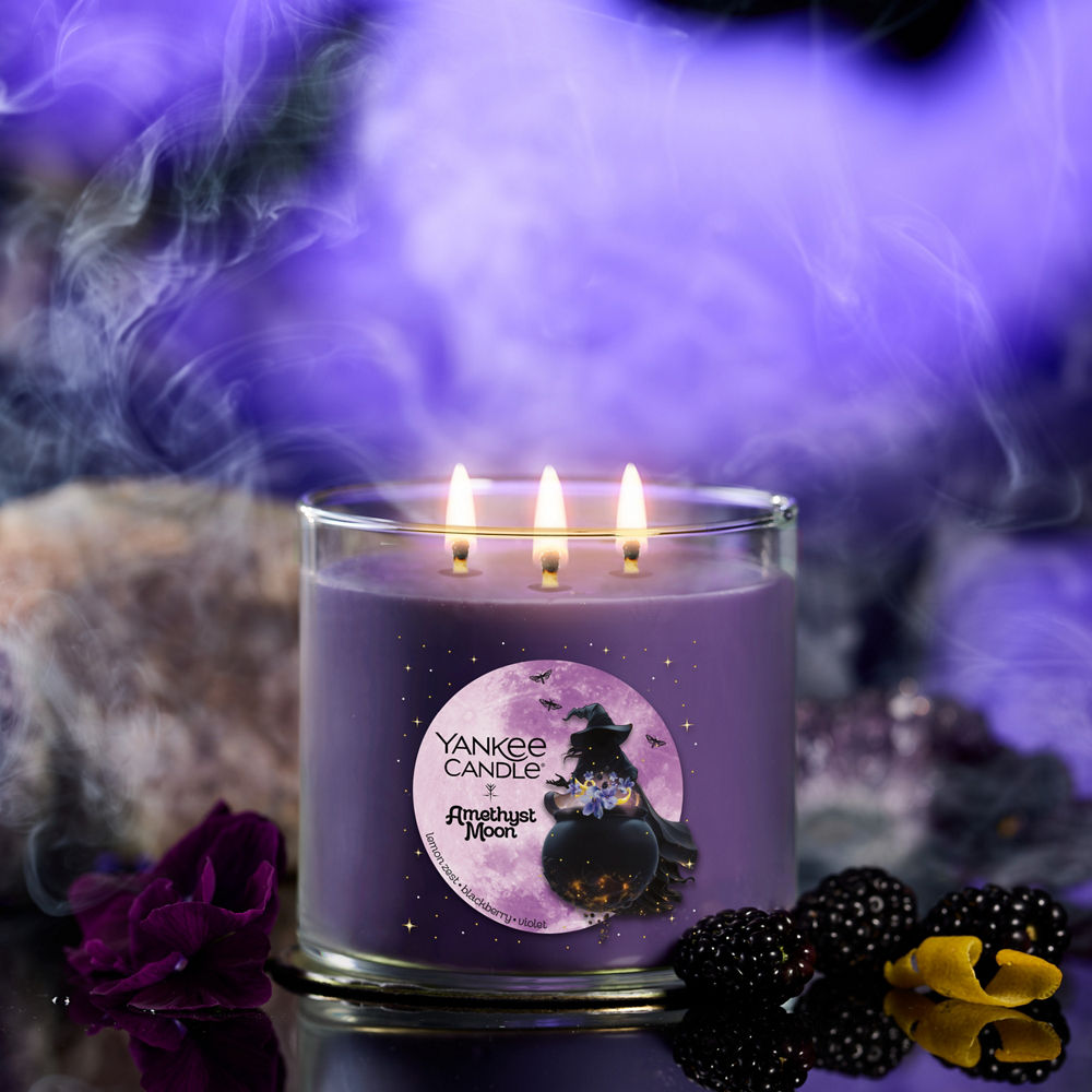 Amethyst Moon 3-Wick Candle - Image 2