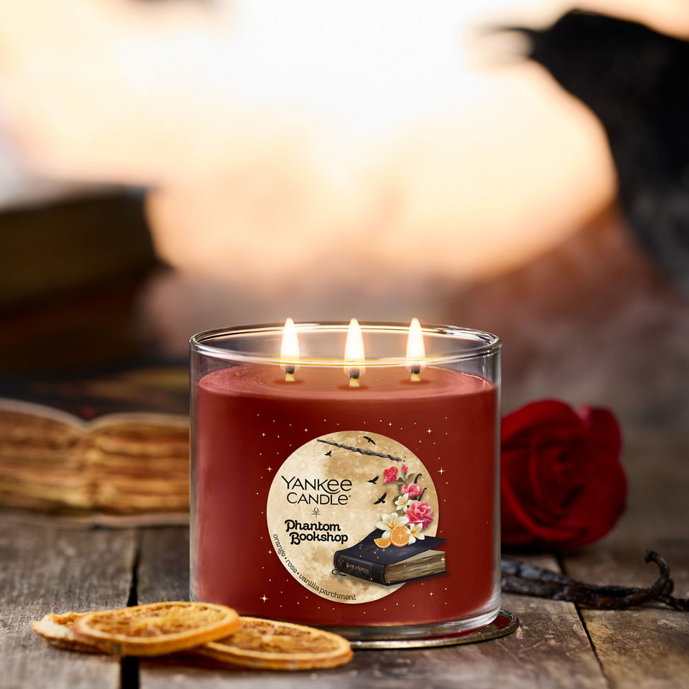 Phantom Bookshop 3-Wick Candle - Image 2