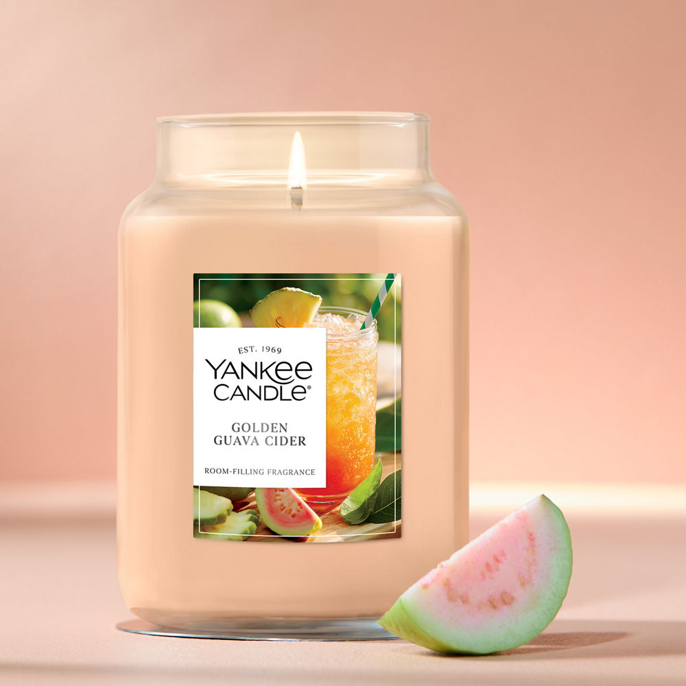 Golden Guava Cider Original Large Jar Candle - Image 2