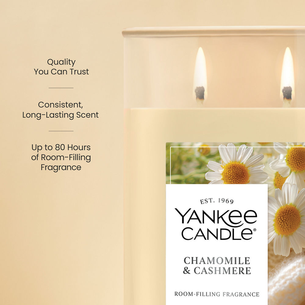 Chamomile & Cashmere Large Tumbler Candle - Image 4