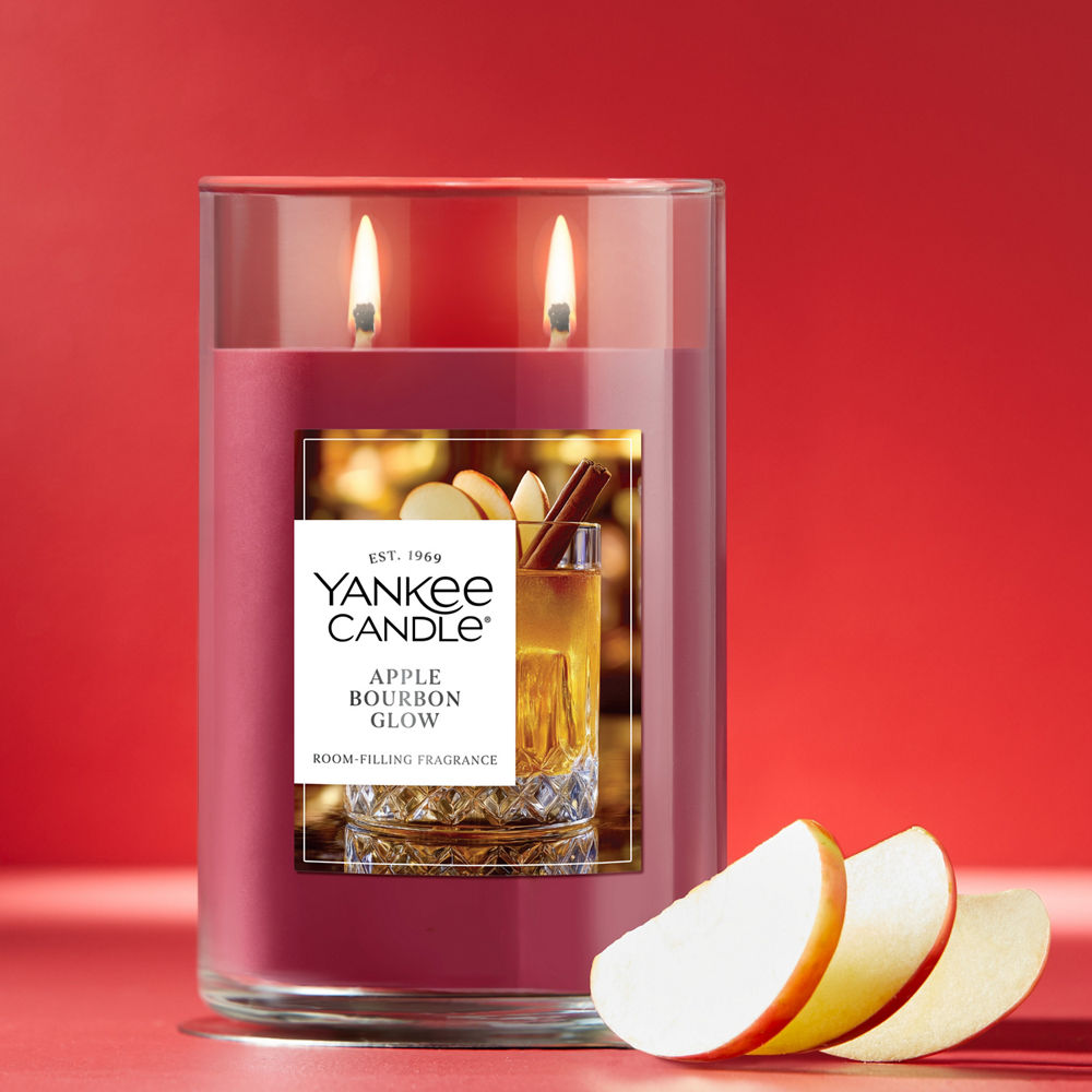 Apple Bourbon Glow Large Tumbler Candle - Image 2