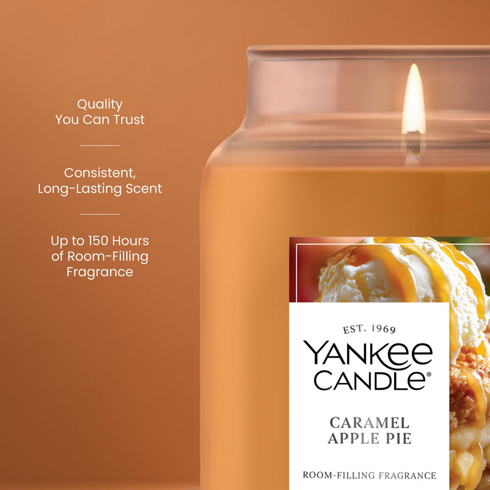 Caramel Apple Pie Original Large Jar Candle - Image 3