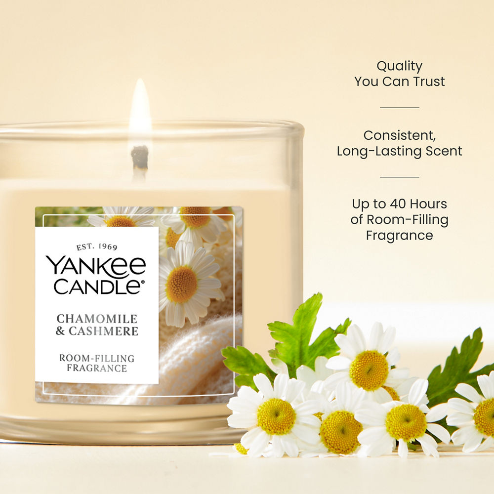 Chamomile & Cashmere Small Tumbler Candle - Image 4