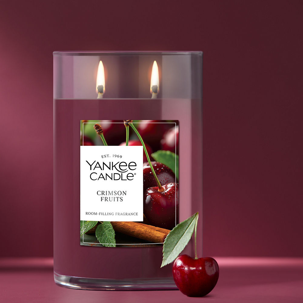 Crimson Fruits Large Tumbler Candle - Image 2