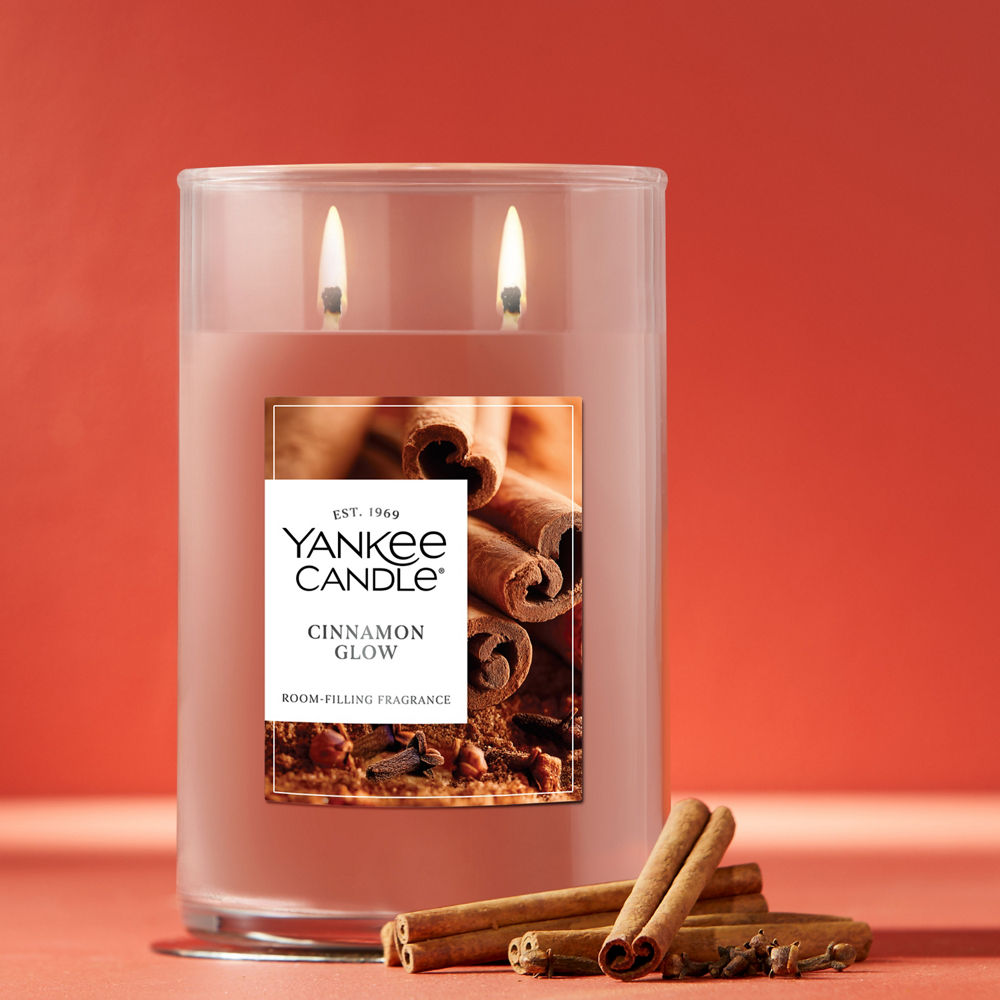 Cinnamon Glow Large Tumbler Candle - Image 2