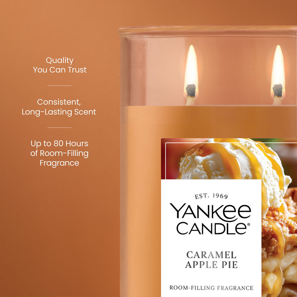 Caramel Apple Pie Large Tumbler Candle - Image 3