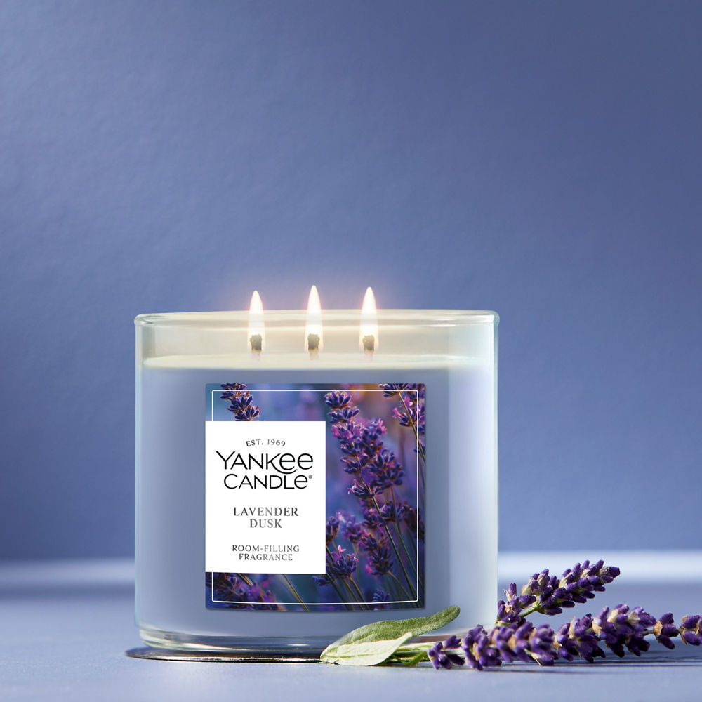 Lavender Dusk 3-Wick Candle - Image 2