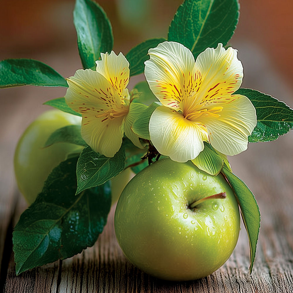 Iris Apple 3-Wick Candle - Image 3