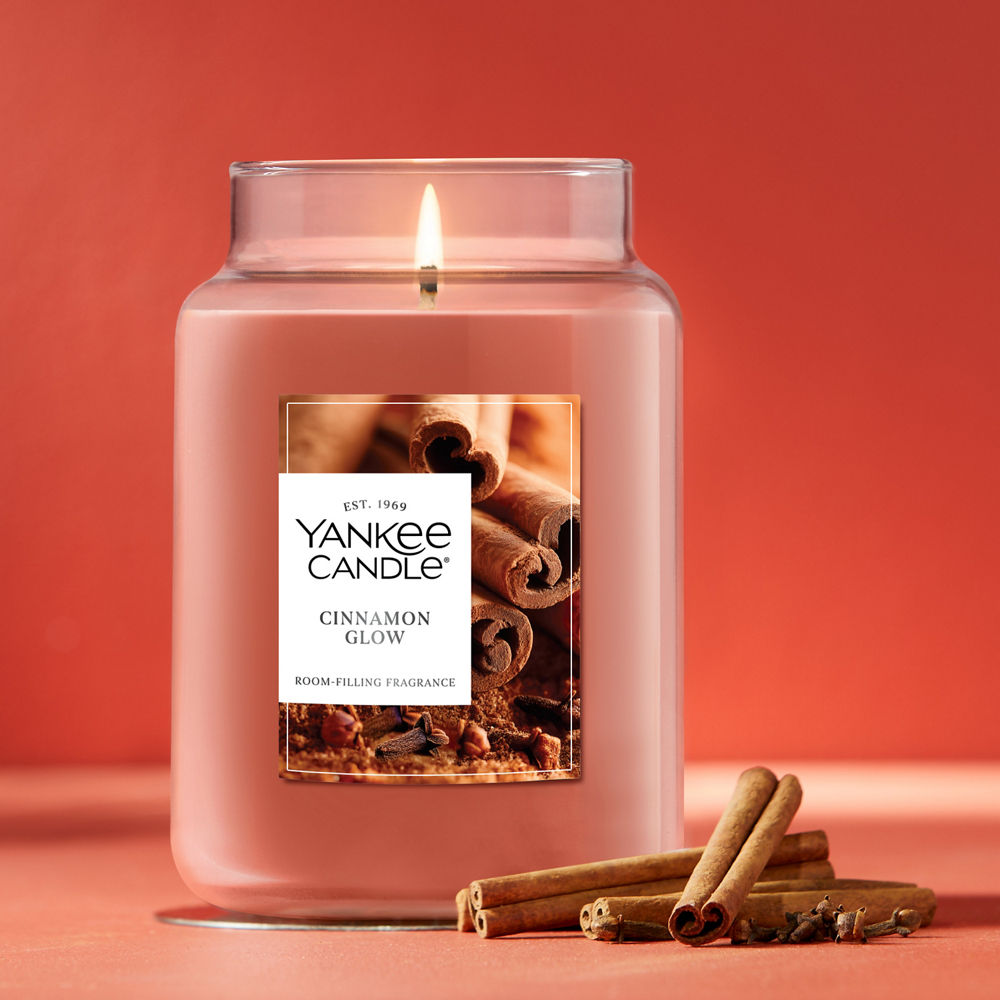 Cinnamon Glow Original Large Jar Candle - Image 2