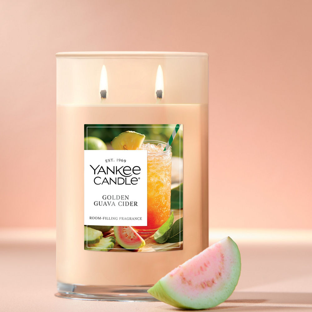 Golden Guava Cider Large Tumbler Candle - Image 2