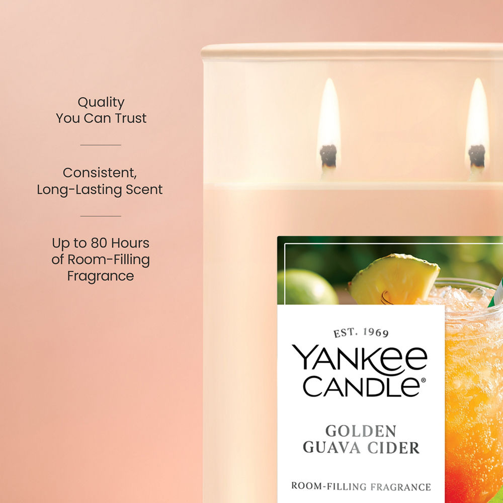 Golden Guava Cider Large Tumbler Candle - Image 4
