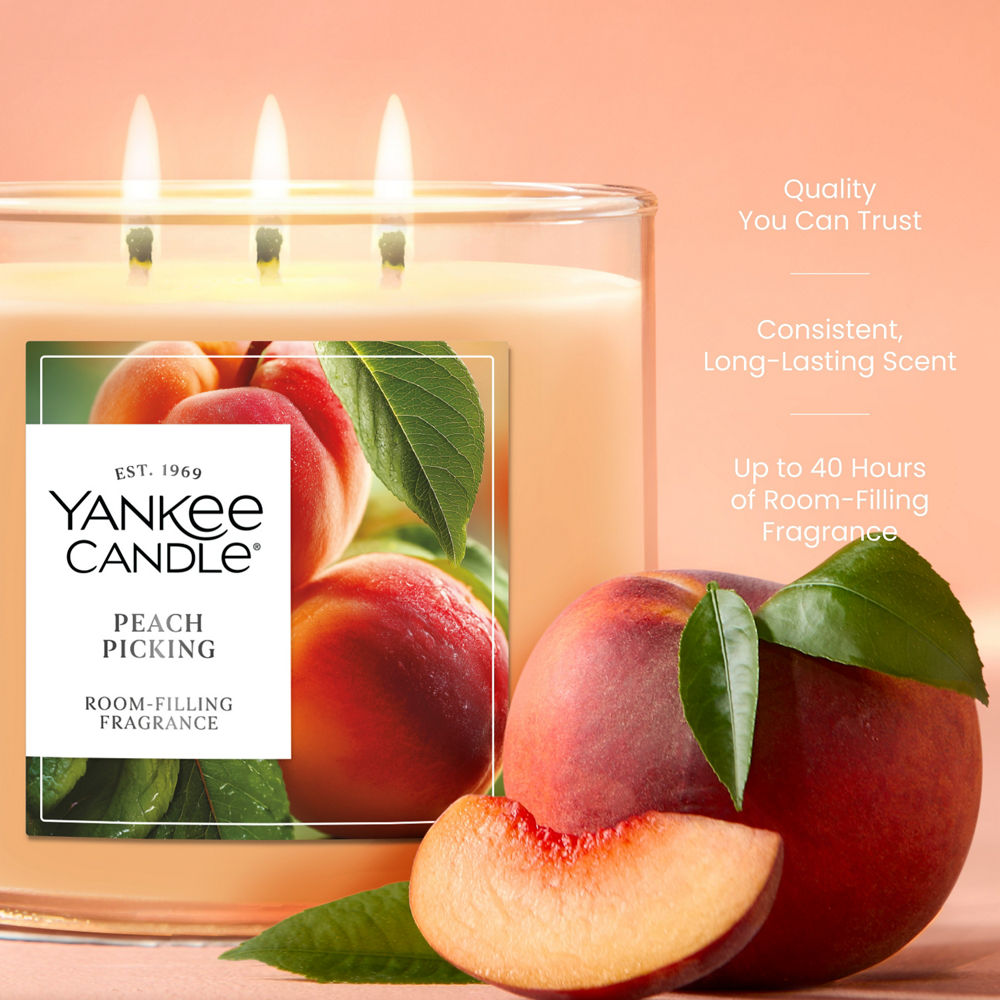Peach Picking 3-Wick Candle - Image 4
