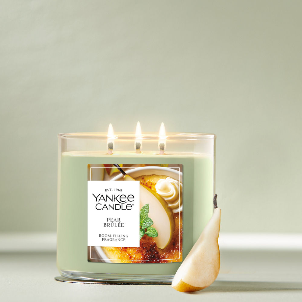 Pear Brûlée 3-Wick Candle - Image 2