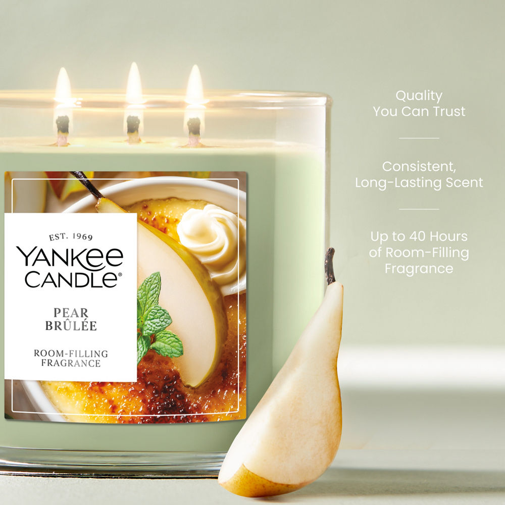Pear Brûlée 3-Wick Candle - Image 4