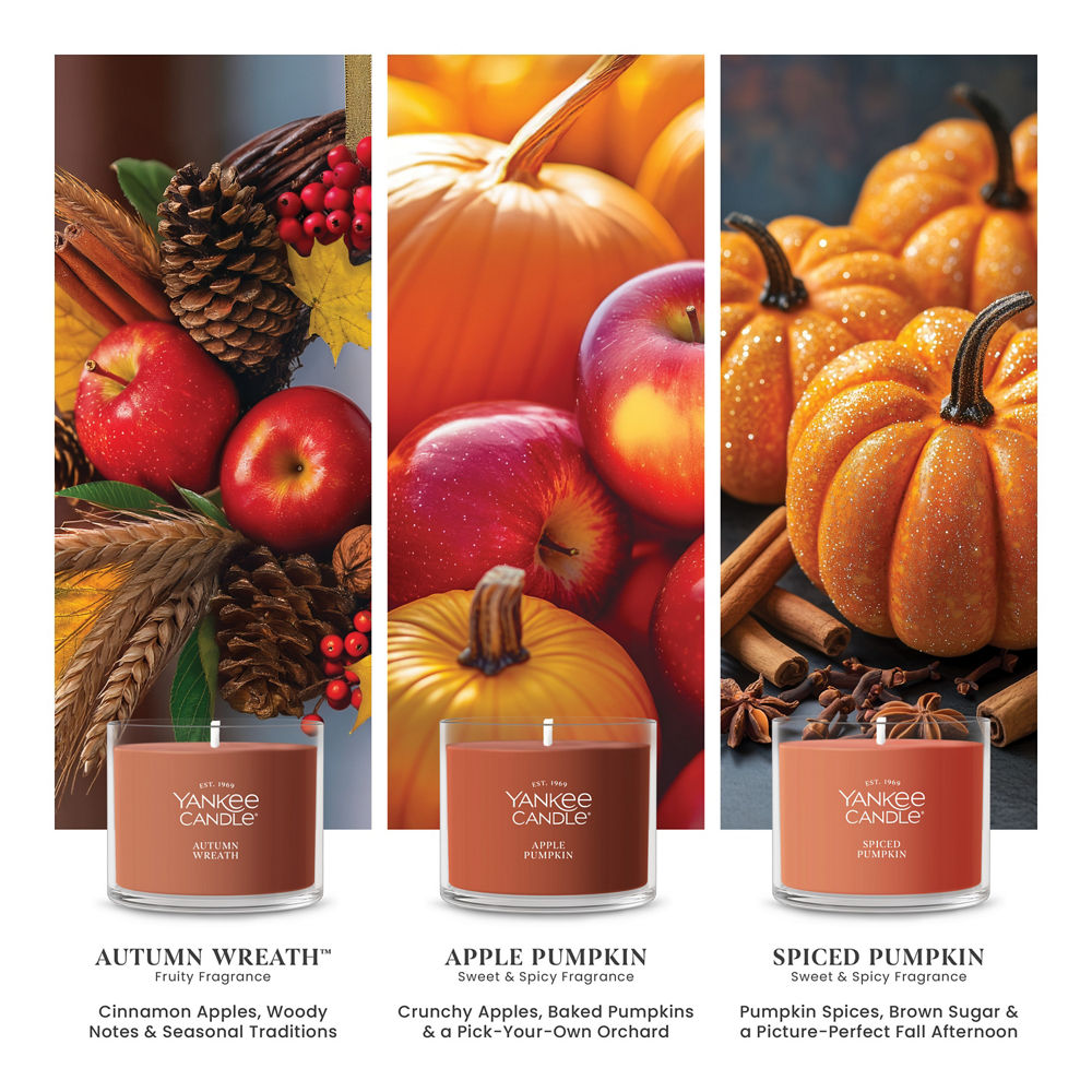 Pumpkin Season Minis Candle Gift Set Trio - Image 2