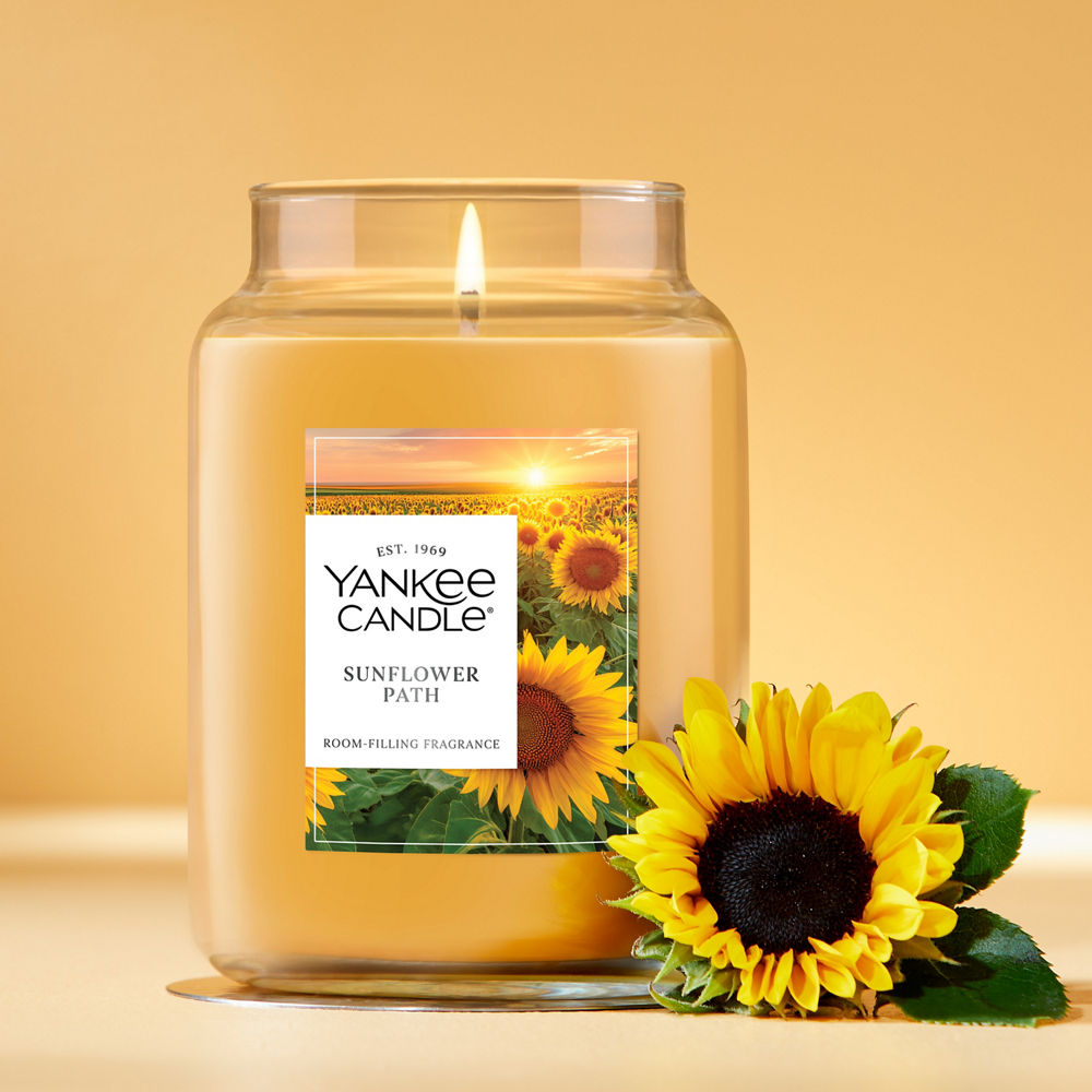 Sunflower Path Original Large Jar Candle - Image 2