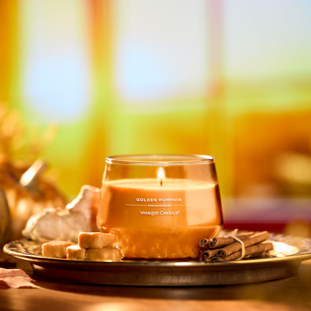 Golden Pumpkin Studio Candle - Image 2